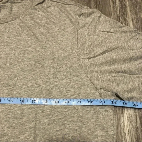 Marine Layer Signature Crew T-Shirt Mens Size 2XLarge Gray Short Sleeve - Picture 3 of 6